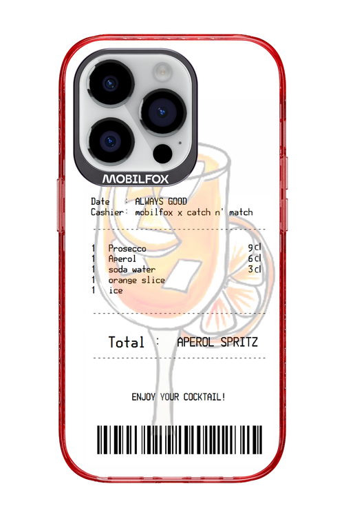aperol spritz cocktail - Apple iPhone 14 Pro
