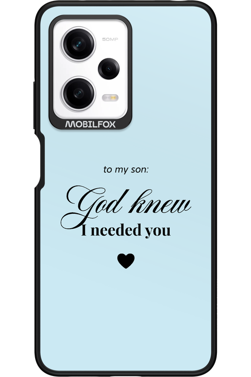 To My Son 2.0 - Xiaomi Redmi Note 12 Pro 5G