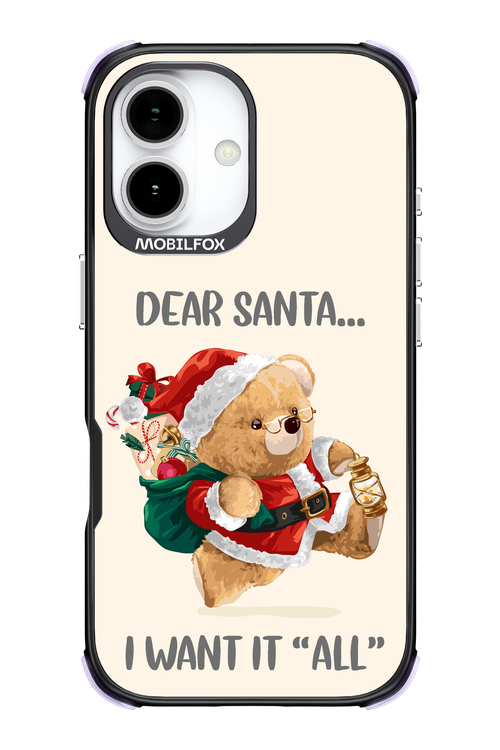 Dear Santa i want it all - Apple iPhone 17