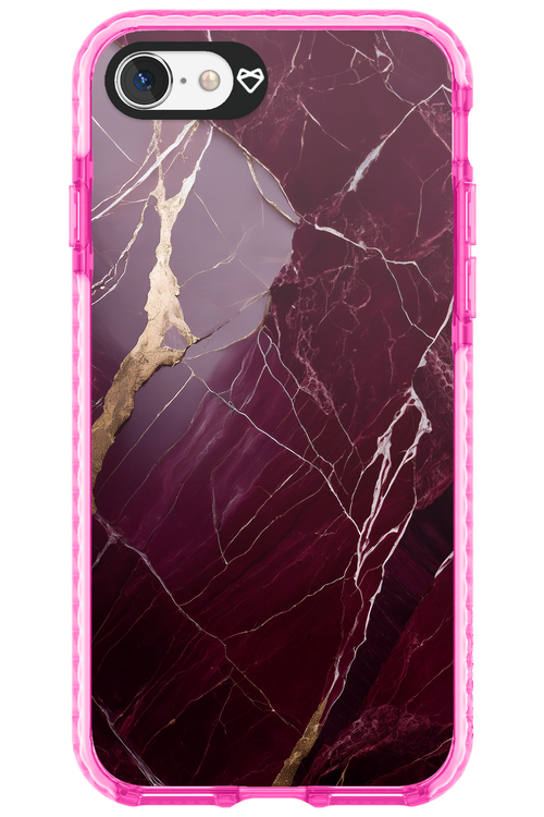 Burgundy Marble - Apple iPhone 7