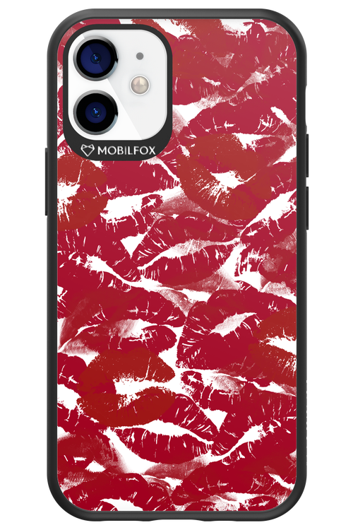 Burgundy and Kiss 2.0 - Apple iPhone 12 Mini
