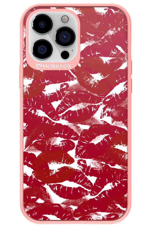 Burgundy and Kiss - Apple iPhone 13 Pro Max