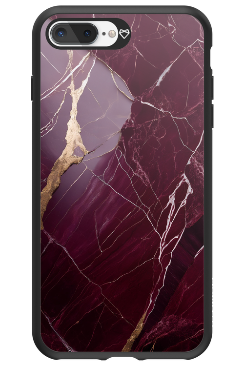 Burgundy Marble 2.0 - Apple iPhone 7 Plus