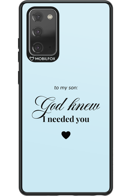 To My Son 2.0 - Samsung Galaxy Note 20