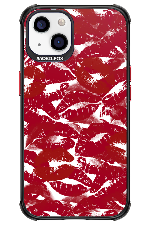 Burgundy and Kiss 2.0 - Apple iPhone 13
