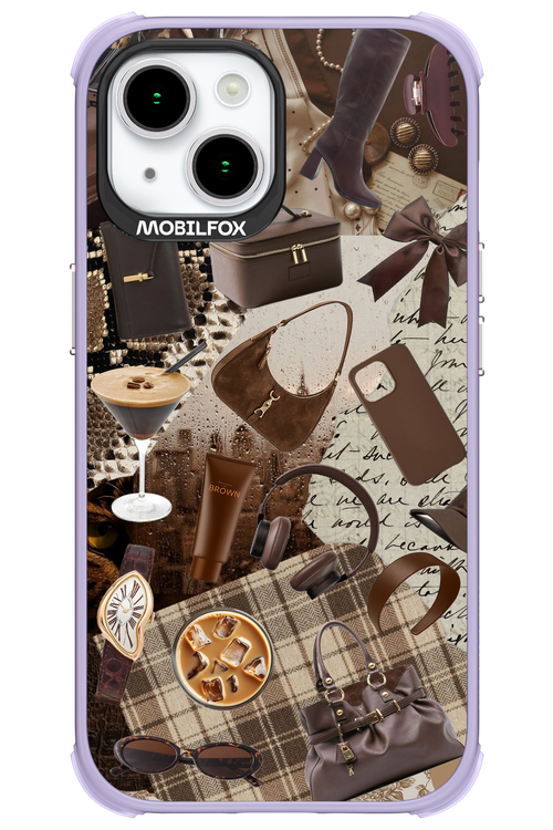 Brown Love 2.0 - Apple iPhone 15