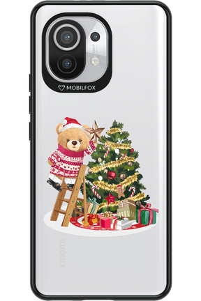 Christmas Bear (Transparent) - Xiaomi Mi 11 5G