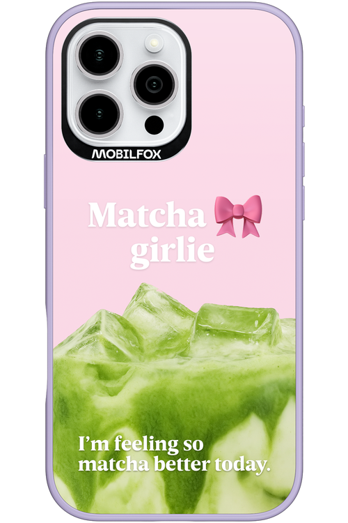 Matcha Girlie 2.0 - Apple iPhone 16 Pro Max