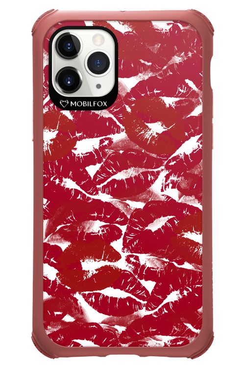 Burgundy and Kiss 2.0 - Apple iPhone 11 Pro