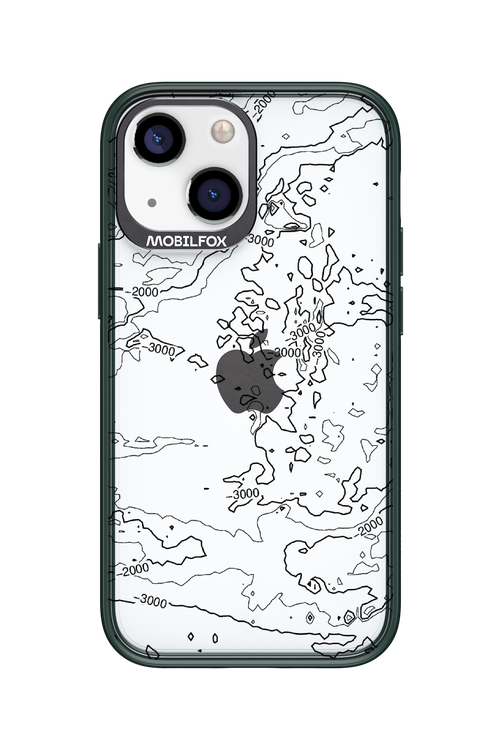 Contour Map - Apple iPhone 13 Mini
