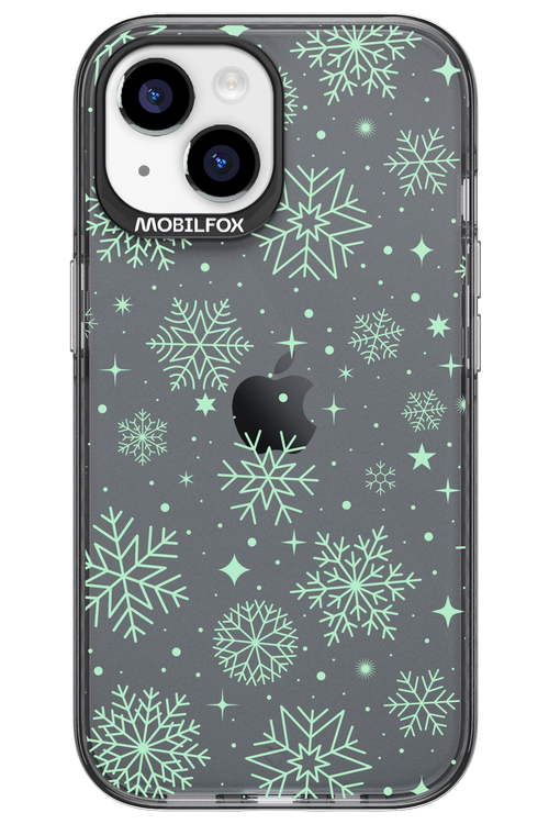 Tiffany's Snowflakes - Apple iPhone 15
