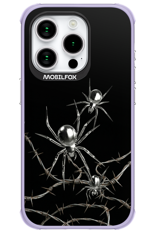 Silver Spiderz 2.0 - Apple iPhone 15 Pro