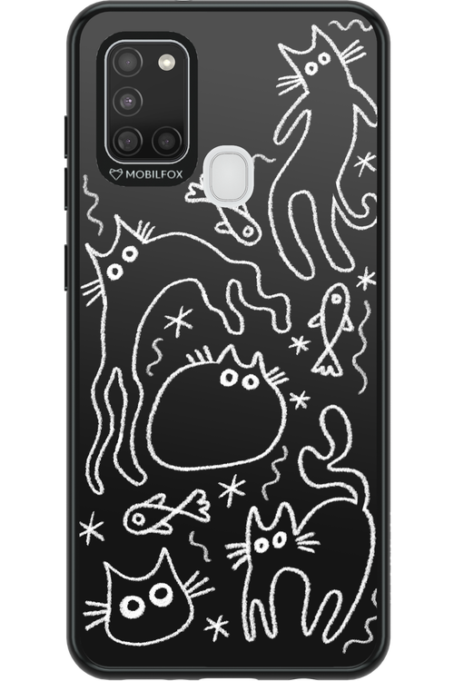 CHALK_CATS 2.0 - Samsung Galaxy A21 S