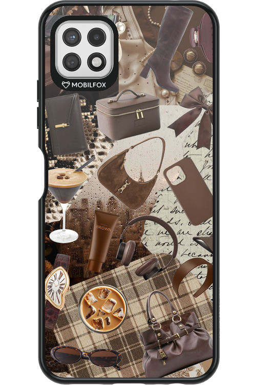 Brown Love - Samsung Galaxy A22 5G