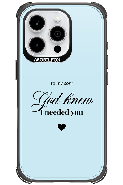 To My Son 2.0 - Apple iPhone 16 Pro