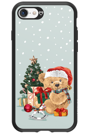 Merry Christmas Bear - Apple iPhone 8