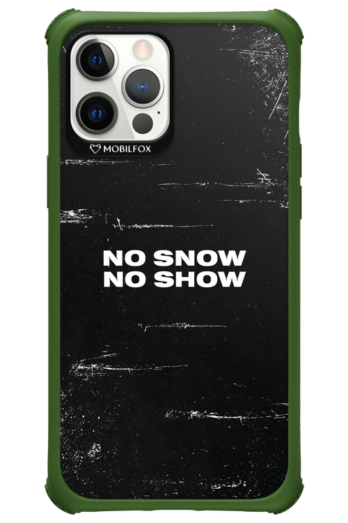 No snow, no show - Apple iPhone 12 Pro Max