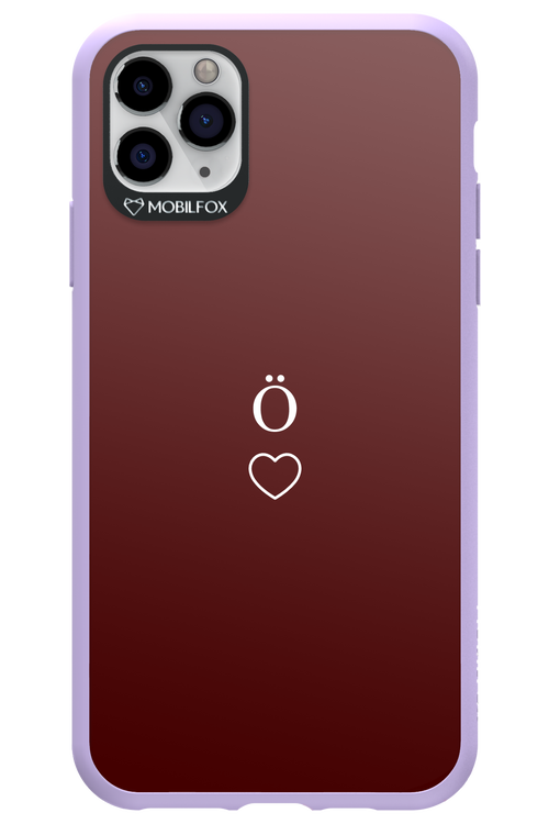 O Burgundia II 2.0 - Apple iPhone 11 Pro Max