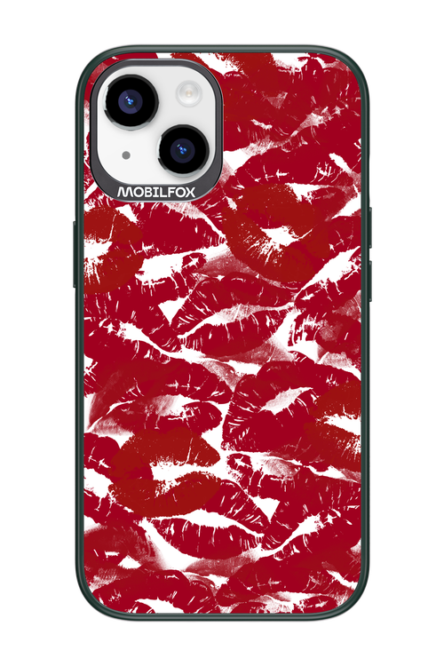 Burgundy and Kiss 2.0 - Apple iPhone 14