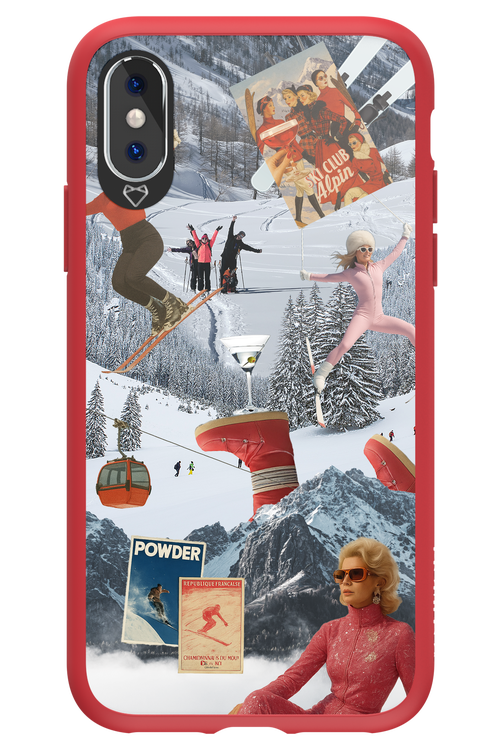 Pink Jump - Apple iPhone X