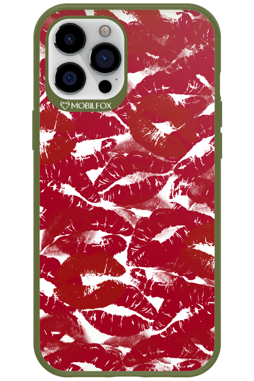 Burgundy and Kiss - Apple iPhone 12 Pro Max
