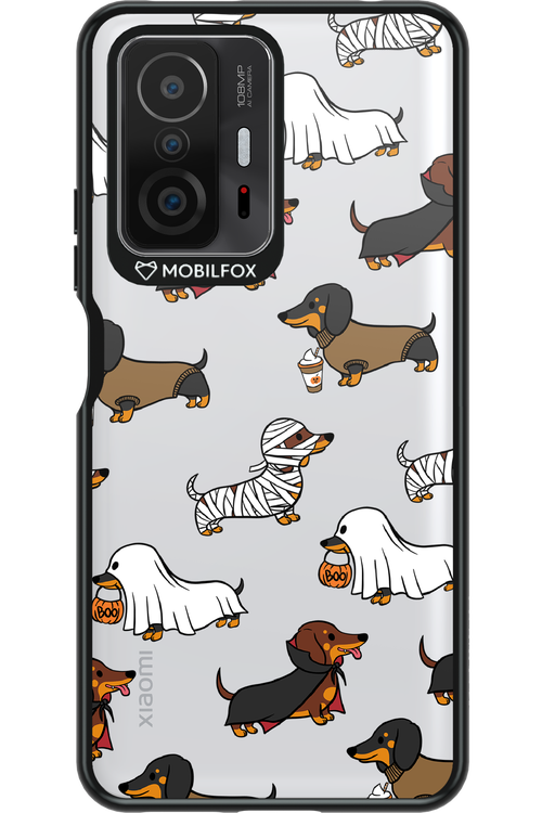 Scary Dachshund (Transparent) - Xiaomi Mi 11T