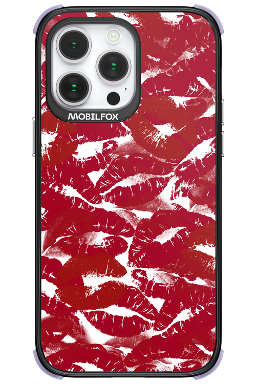 Burgundy and Kiss 2.0 - Apple iPhone 14 Pro Max