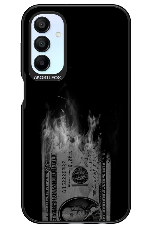 Money Burn B&W - Samsung Galaxy A15