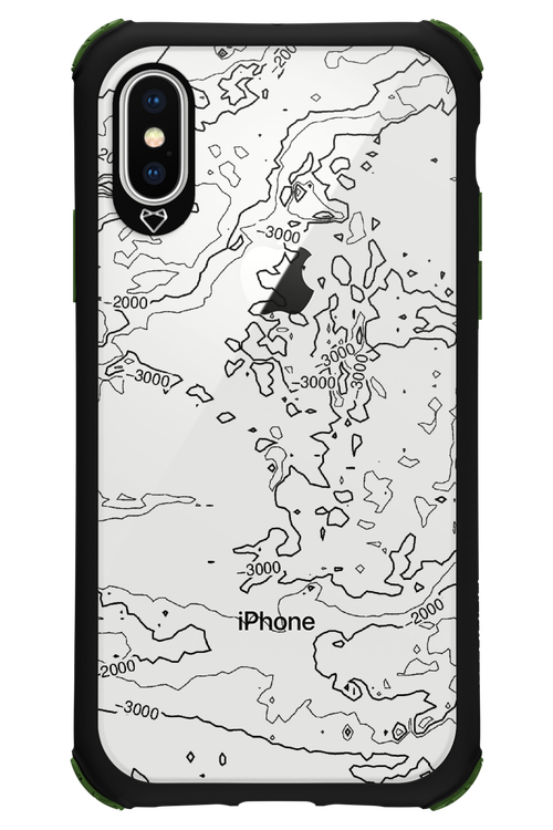 Contour Map 2.0 - Apple iPhone X