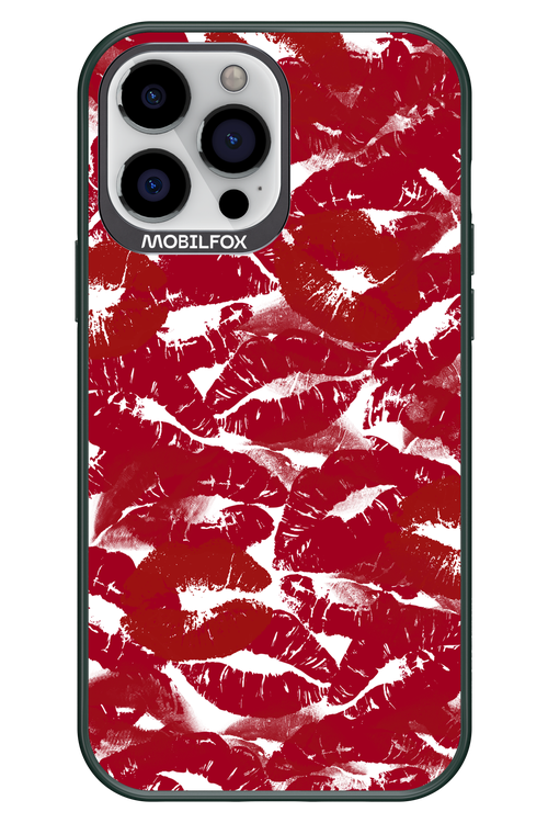 Burgundy and Kiss - Apple iPhone 13 Pro Max