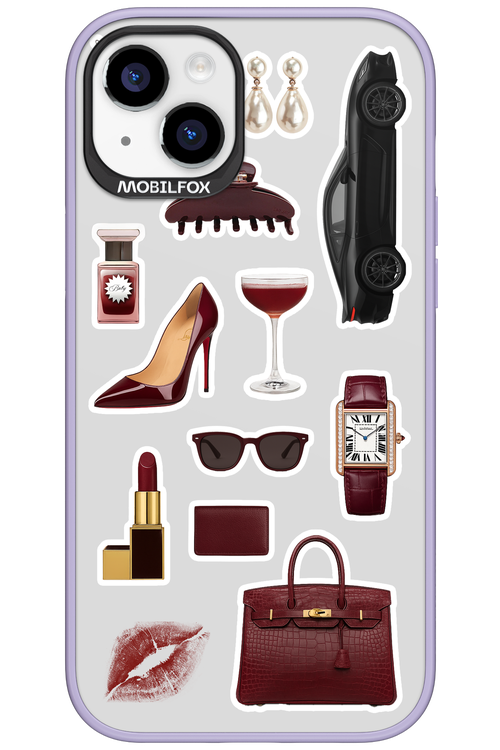 Classy Burgundy - Apple iPhone 15 Plus