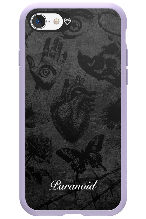 Paranoid (Black) - Apple iPhone SE 2022