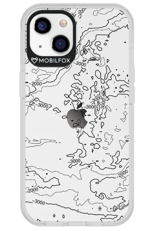 Contour Map - Apple iPhone 13