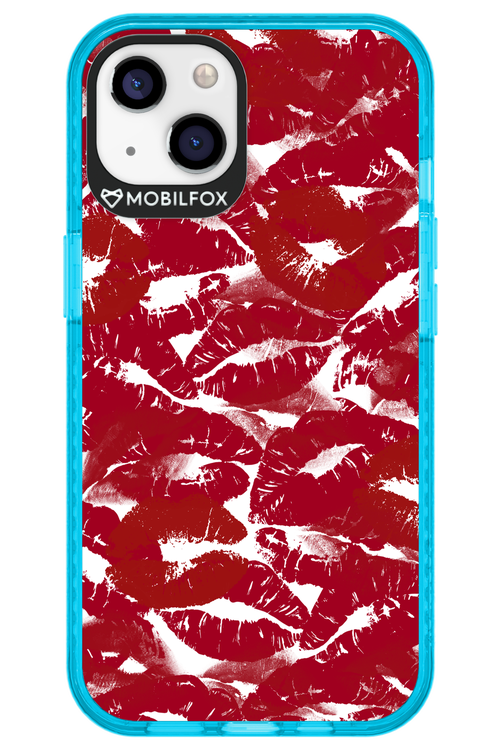 Burgundy and Kiss 2.0 - Apple iPhone 13
