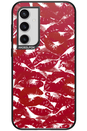 Burgundy and Kiss 2.0 - Samsung Galaxy S23 FE