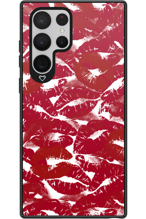 Burgundy and Kiss - Samsung Galaxy S22 Ultra