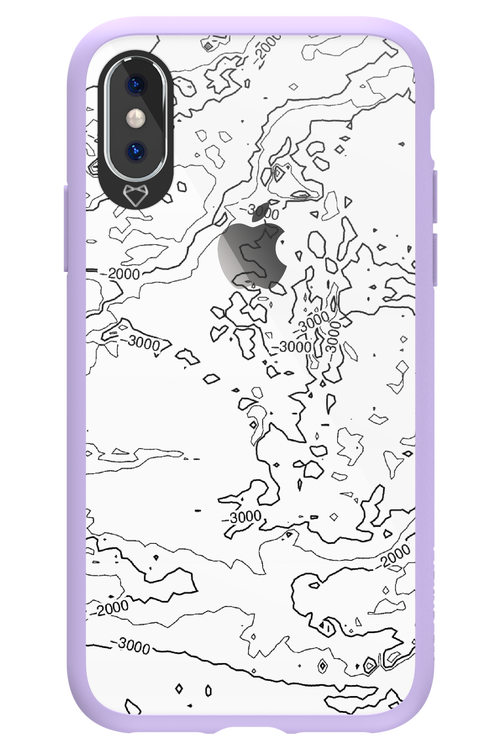 Contour Map 2.0 - Apple iPhone X