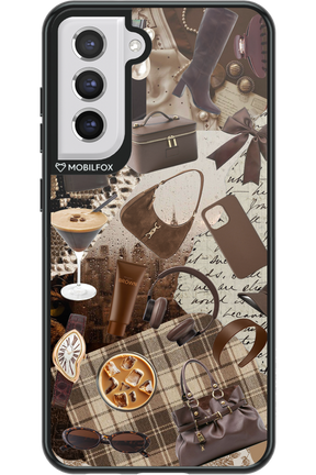 Brown Love - Samsung Galaxy S21 FE