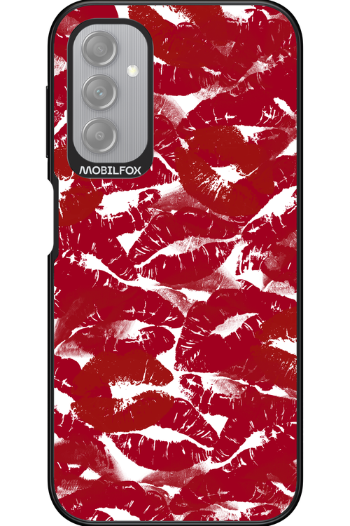 Burgundy and Kiss 2.0 - Samsung Galaxy A14