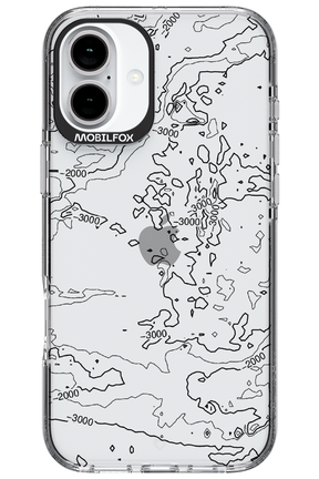 Contour Map - Apple iPhone 16 Plus