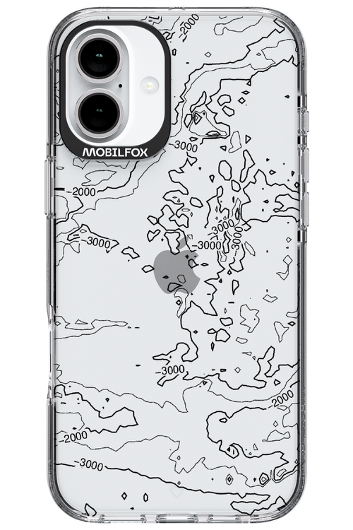 Contour Map - Apple iPhone 16 Plus