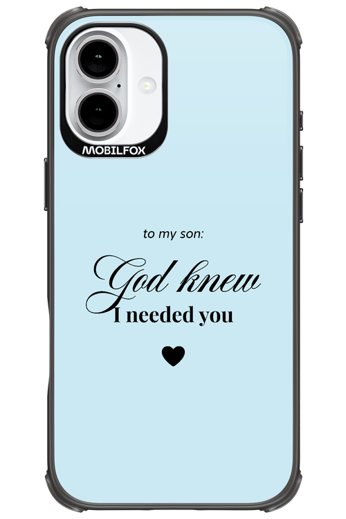 To My Son 2.0 - Apple iPhone 16 Plus