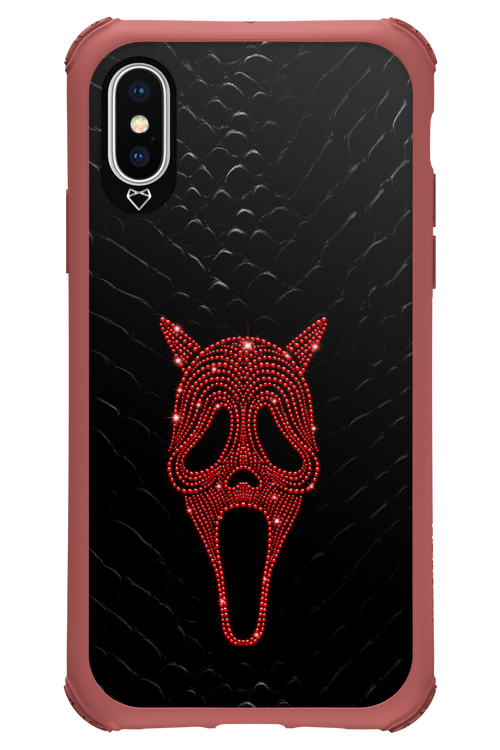 Devil Glitter Ghost - Apple iPhone X