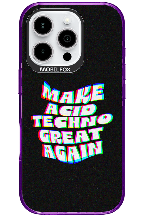 Acid Techno - Apple iPhone 16 Pro