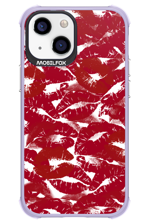 Burgundy and Kiss 2.0 - Apple iPhone 13 Mini