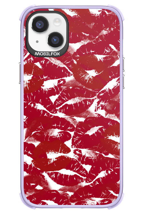 Burgundy and Kiss 2.0 - Apple iPhone 14 Plus