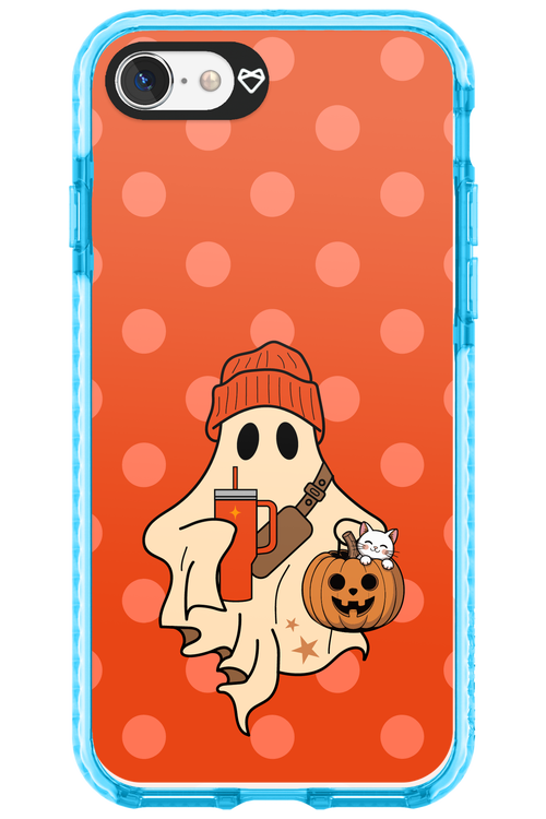 Ghost Girl (Orange) - Apple iPhone 8