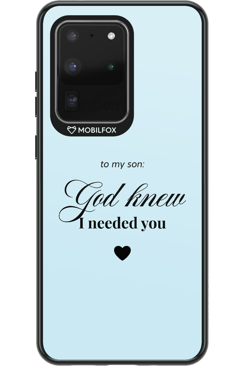 To My Son - Samsung Galaxy S20 Ultra 5G