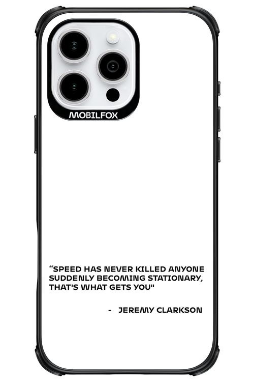 Speed Philosophy 2.0 - Apple iPhone 16 Pro Max