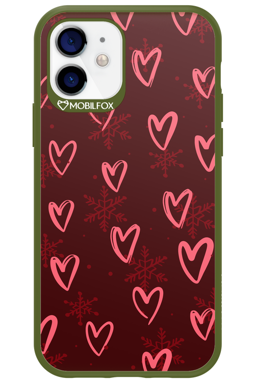 Christmas Hearts - Apple iPhone 12